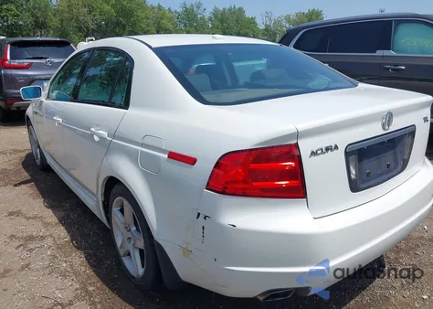 2006 Acura Tl z USA, uszkodzony, nr VIN 19UUA66206A060391